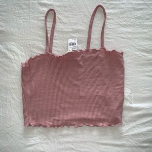 Cropped tank top